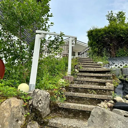 Appart Am Hang Mit Alpenblick Oberreute Exterior photo