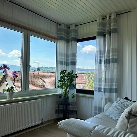 Appart Am Hang Mit Alpenblick Oberreute Exterior photo